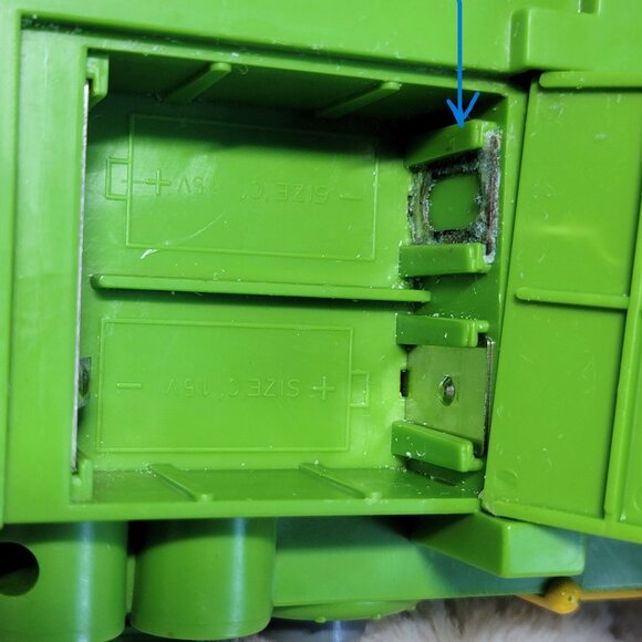 Teenage Mutant Ninja Turtles Pizza Thrower Vintage - Display Or Parts Only - Picture 15 of 15